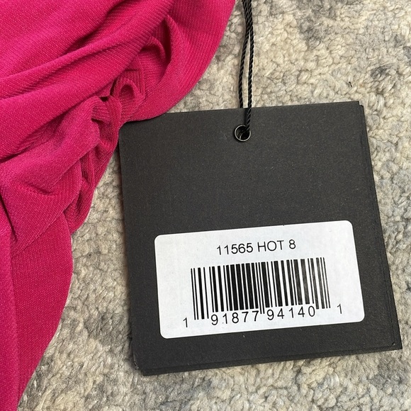 NWT Ieena Mac Duggal 11565 Strapless Sweetheart Neckline Ruched Dress Mini Sz 8 - Picture 9 of 14